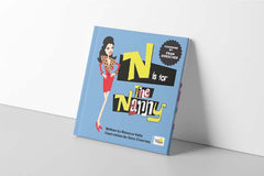 Standard Edition + FREE TOTE! N is for The Nanny. An A to Z alphabet adventure celebrating 90s sitcom, The Nanny. Unsigned.